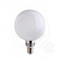 BIGLED GLOBE E27 6w G125 MILKY Dimmable 2700k 515lm 230v 360° IP40